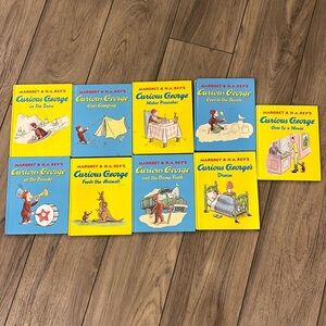 Classic vintagee Curious George’s book set